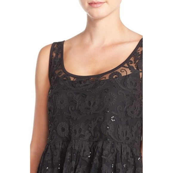 NWT French Connection Floral Cloud Mesh Midi Dress - Picture 4 of 5